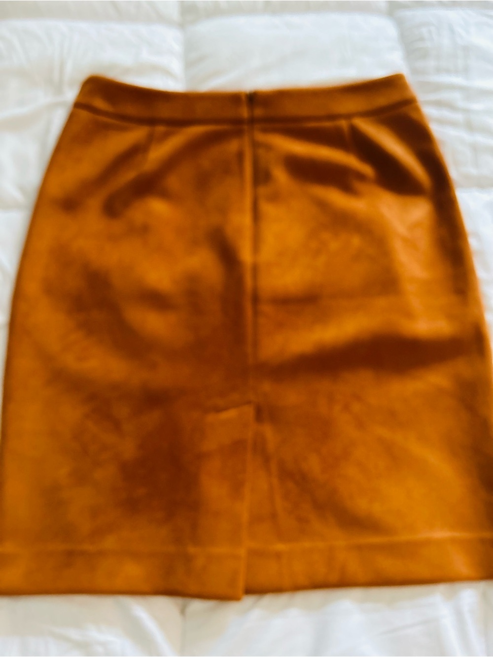 Ann Taylor Pencil Skirt in Burnt Orange - Picture 2 of 5